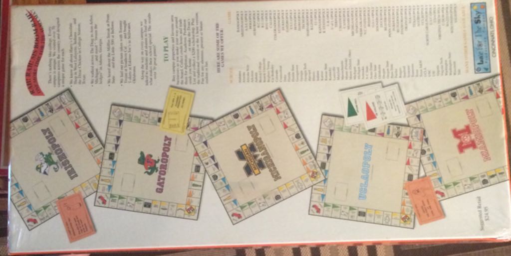 Uvaopoly  board game collectible [Barcode 730799020711] - Main Image 2