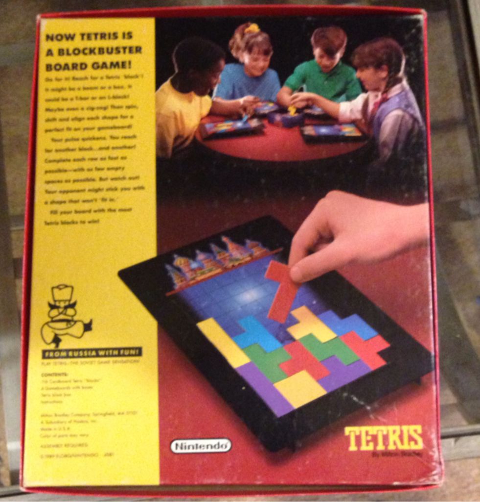 Tetris  (2-4) board game collectible [Barcode 032244040818] - Main Image 2