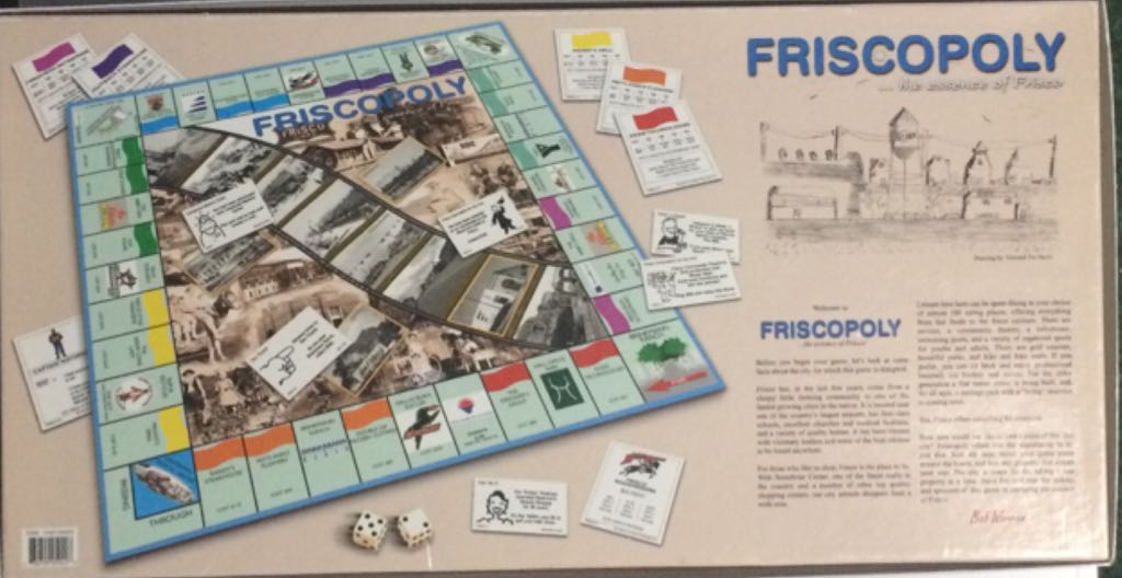 Friscopoly  (2-6) board game collectible [Barcode 730799050428] - Main Image 2