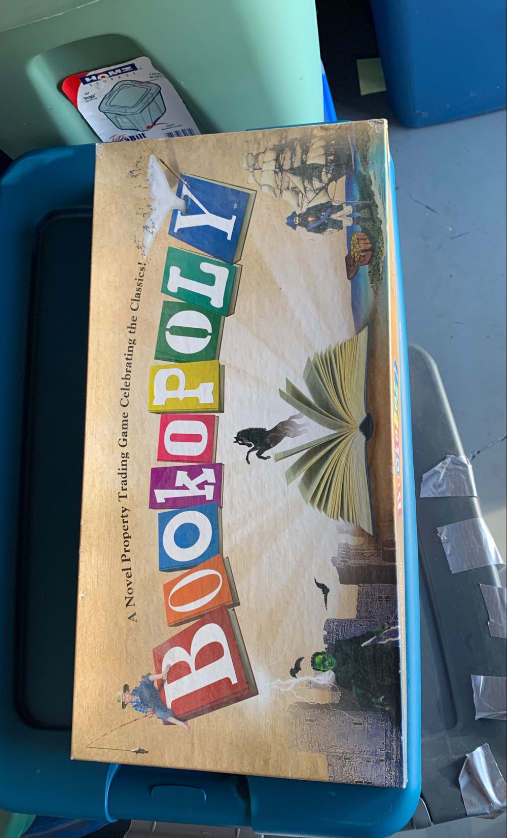Bookopoly  (2-6 Players) board game collectible [Barcode 730799050763] - Main Image 2