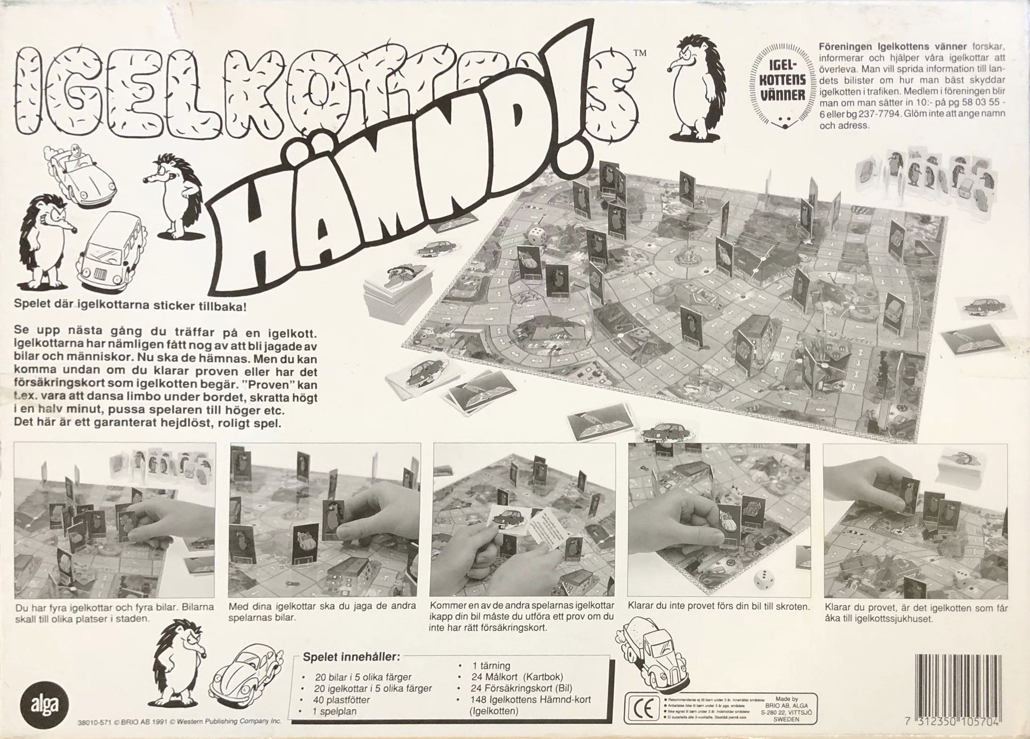 Igelkottens Hämnd  board game collectible [Barcode 7312350105704] - Main Image 2