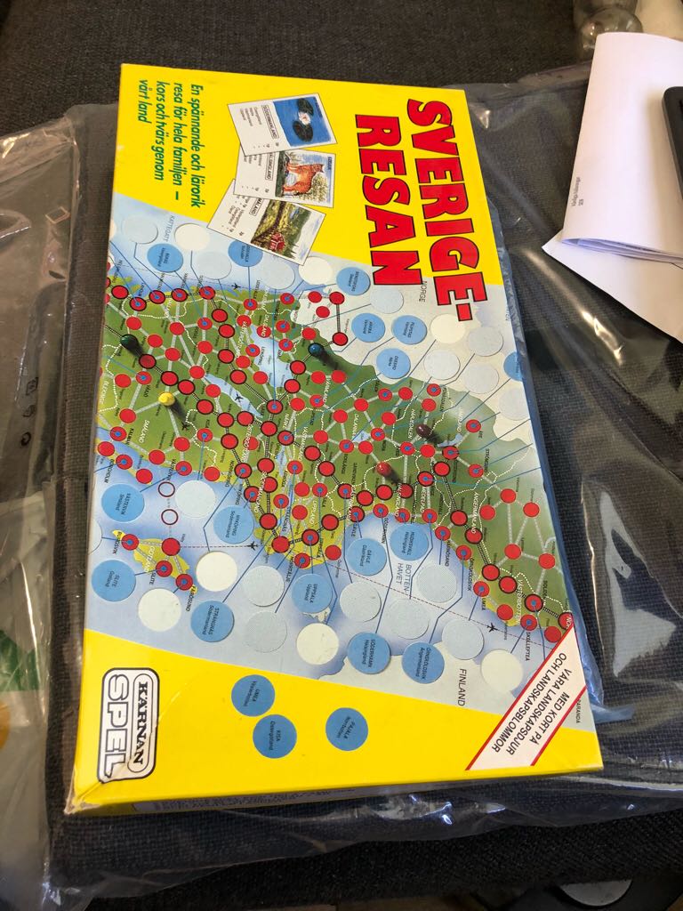Sverigeresan  board game collectible [Barcode 7317446100045] - Main Image 1