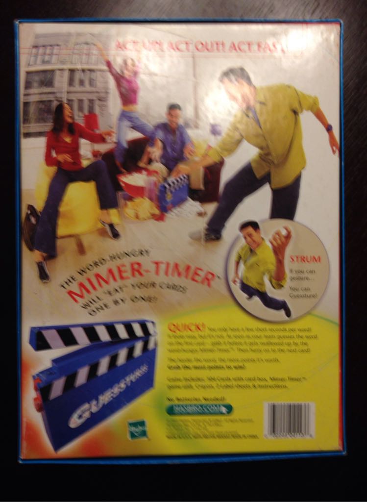 Guesstures  (100) board game collectible [Barcode 032244041136] - Main Image 2