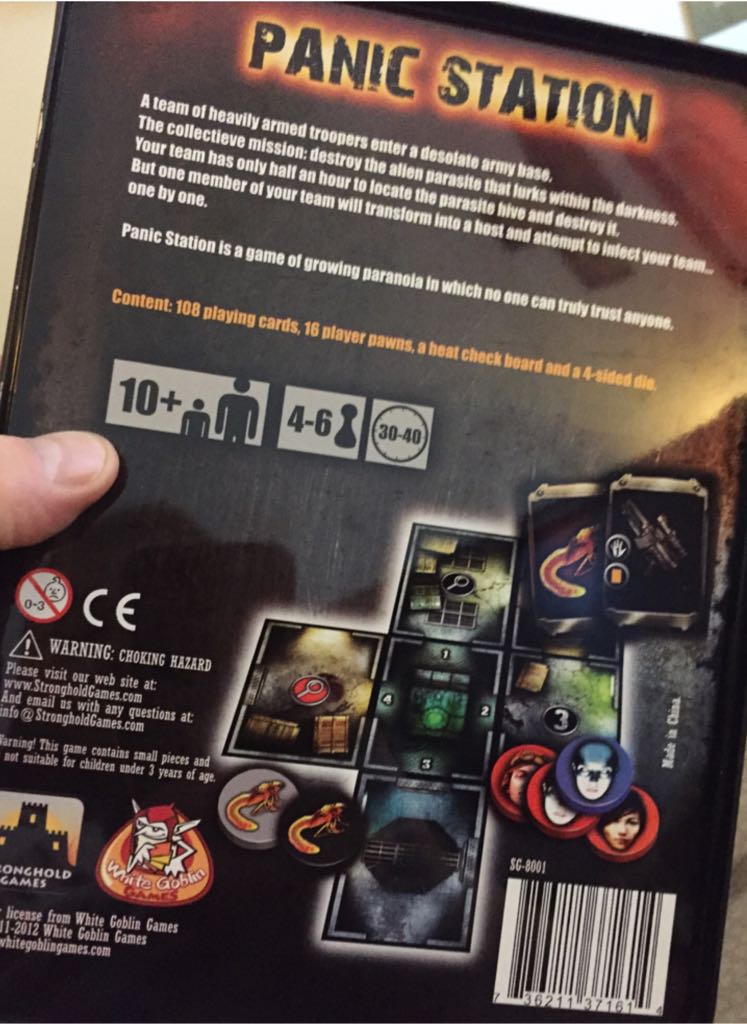 Panic Ststion  (4-6) board game collectible [Barcode 736211371614] - Main Image 2