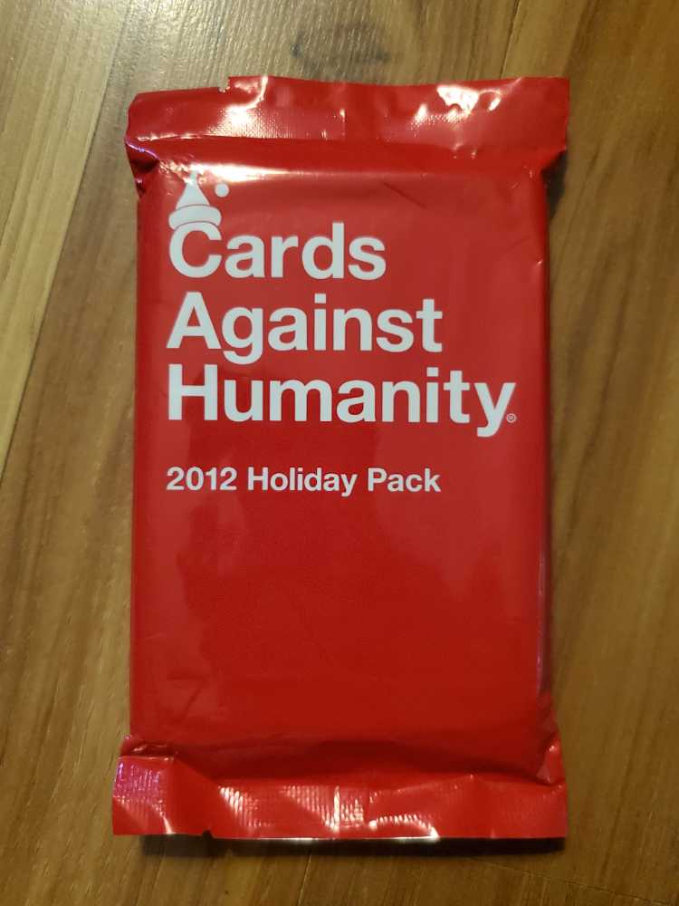Cards Against Humanity: 2012 Holiday Pack  (4+) board game collectible [Barcode 736846999436] - Main Image 3