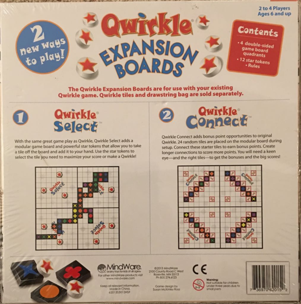 Weirdly Expansion Boards  (2-4) board game collectible [Barcode 736970620152] - Main Image 2