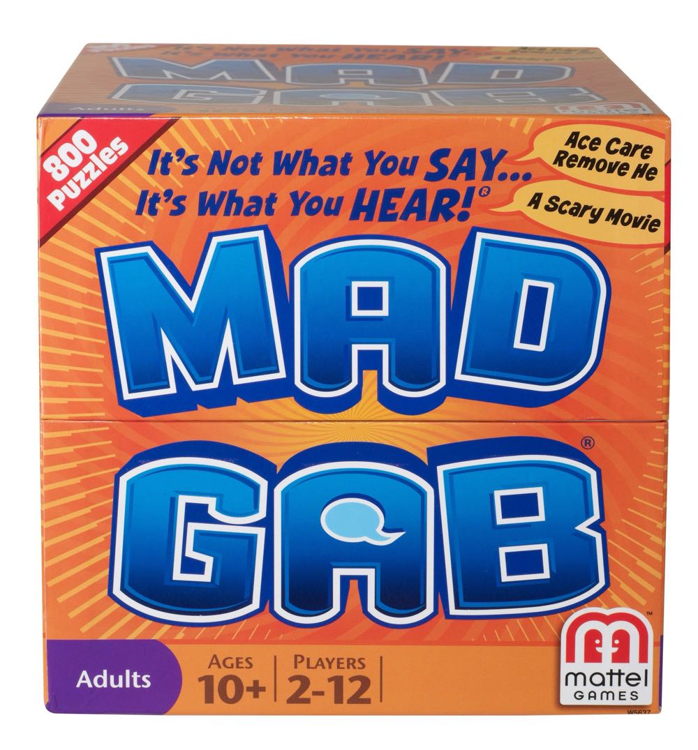 Mad Gab (2–12 players | 10+ | *5–45 min.)  (2–12) board game collectible [Barcode 746775059262] - Main Image 3