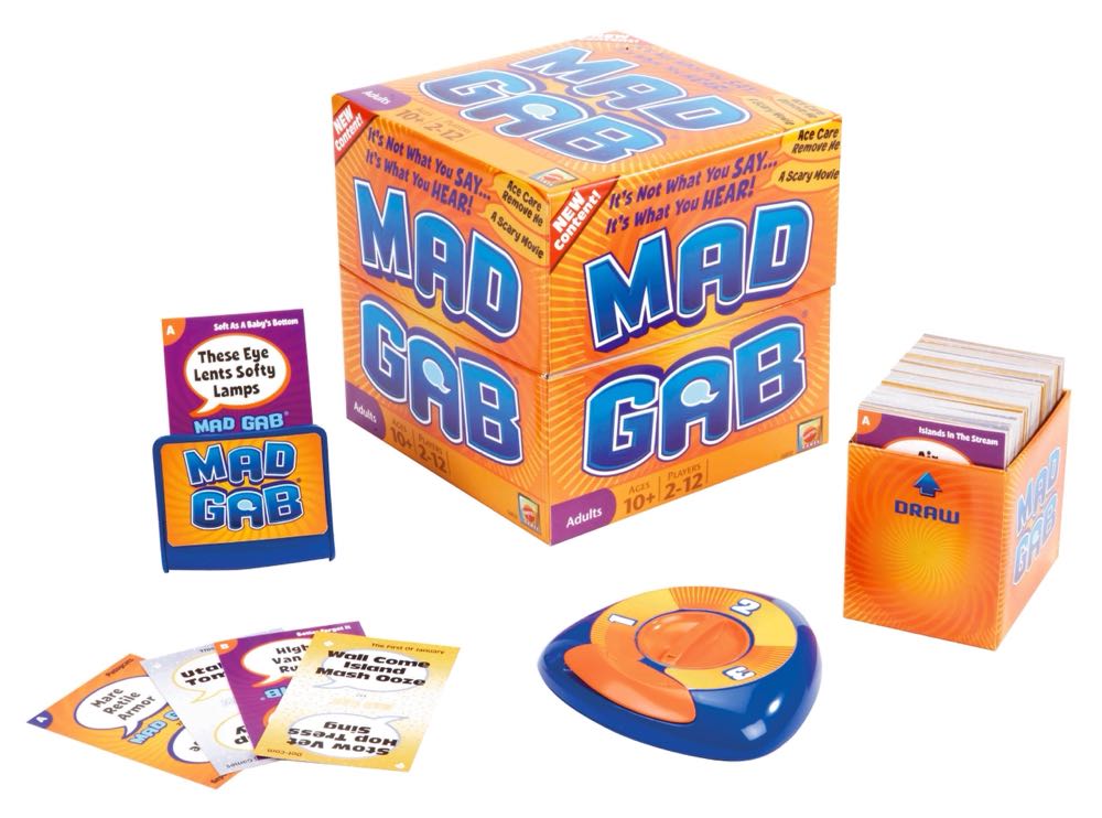 Mad Gab (2–12 players | 10+ | *5–45 min.)  (2–12) board game collectible [Barcode 746775059262] - Main Image 4