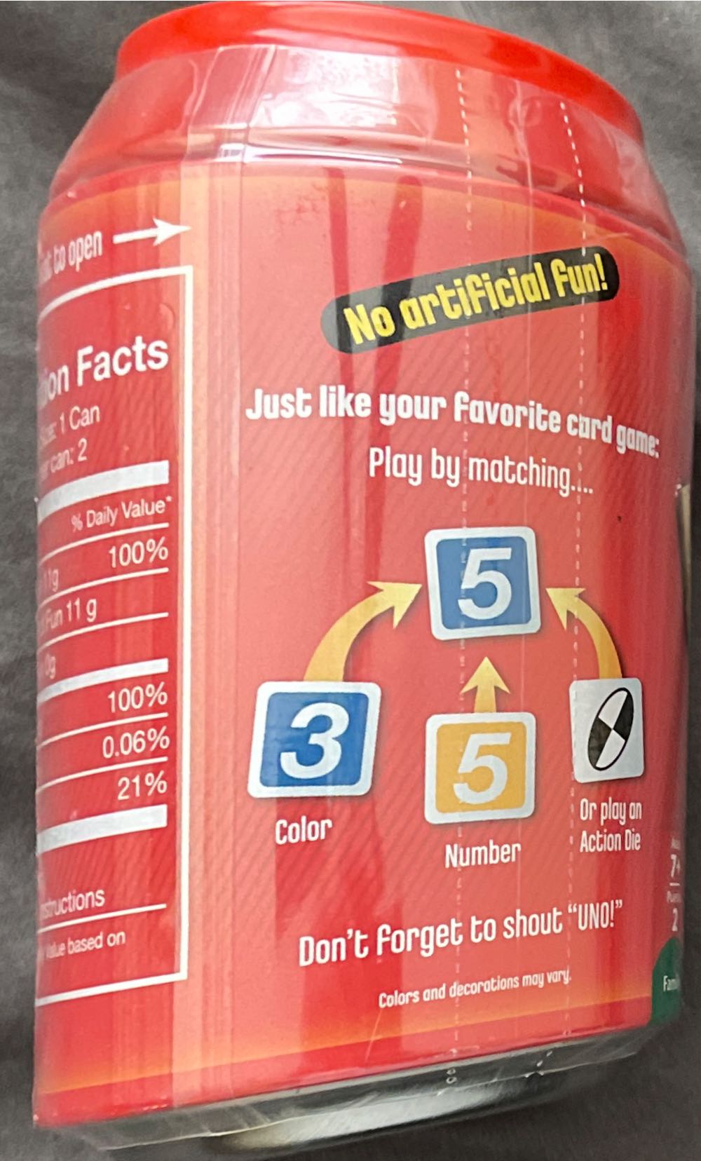 UNO: Dice   (2) board game collectible [Barcode 746775060886] - Main Image 3