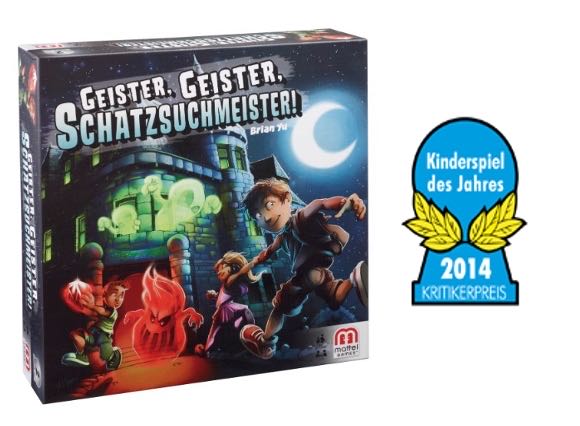 Geister, Geister, Schatzsuchmeister Kinderspiel des Jahres 2014  (2-4) board game collectible [Barcode 746775202293] - Main Image 3