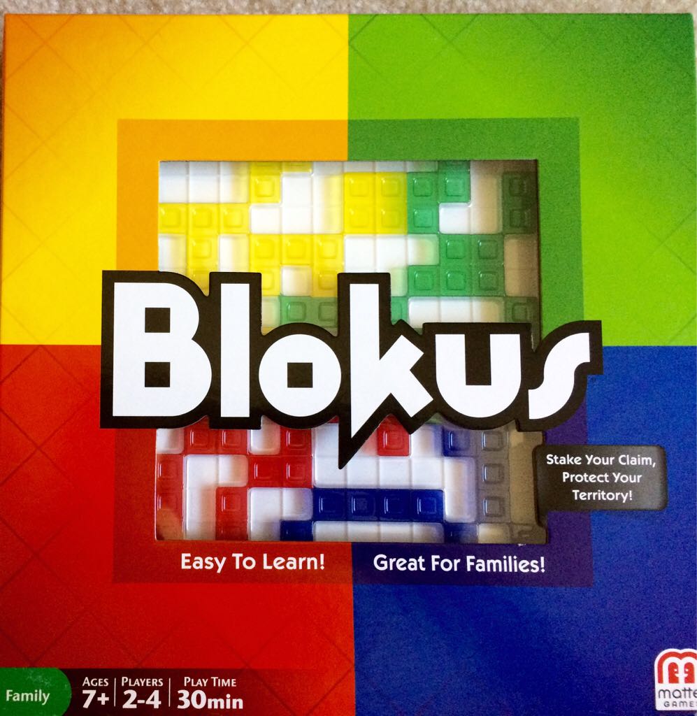 Blokus  (2-4) board game collectible [Barcode 746775363840] - Main Image 1