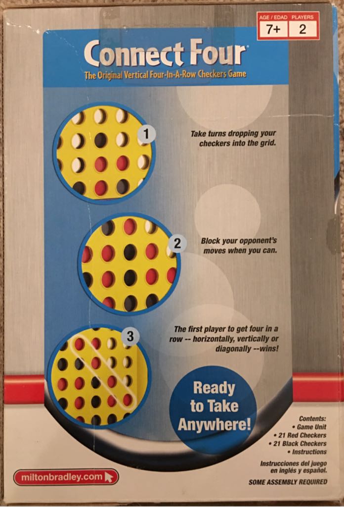 Connect 4  (2) board game collectible [Barcode 032244043130] - Main Image 2