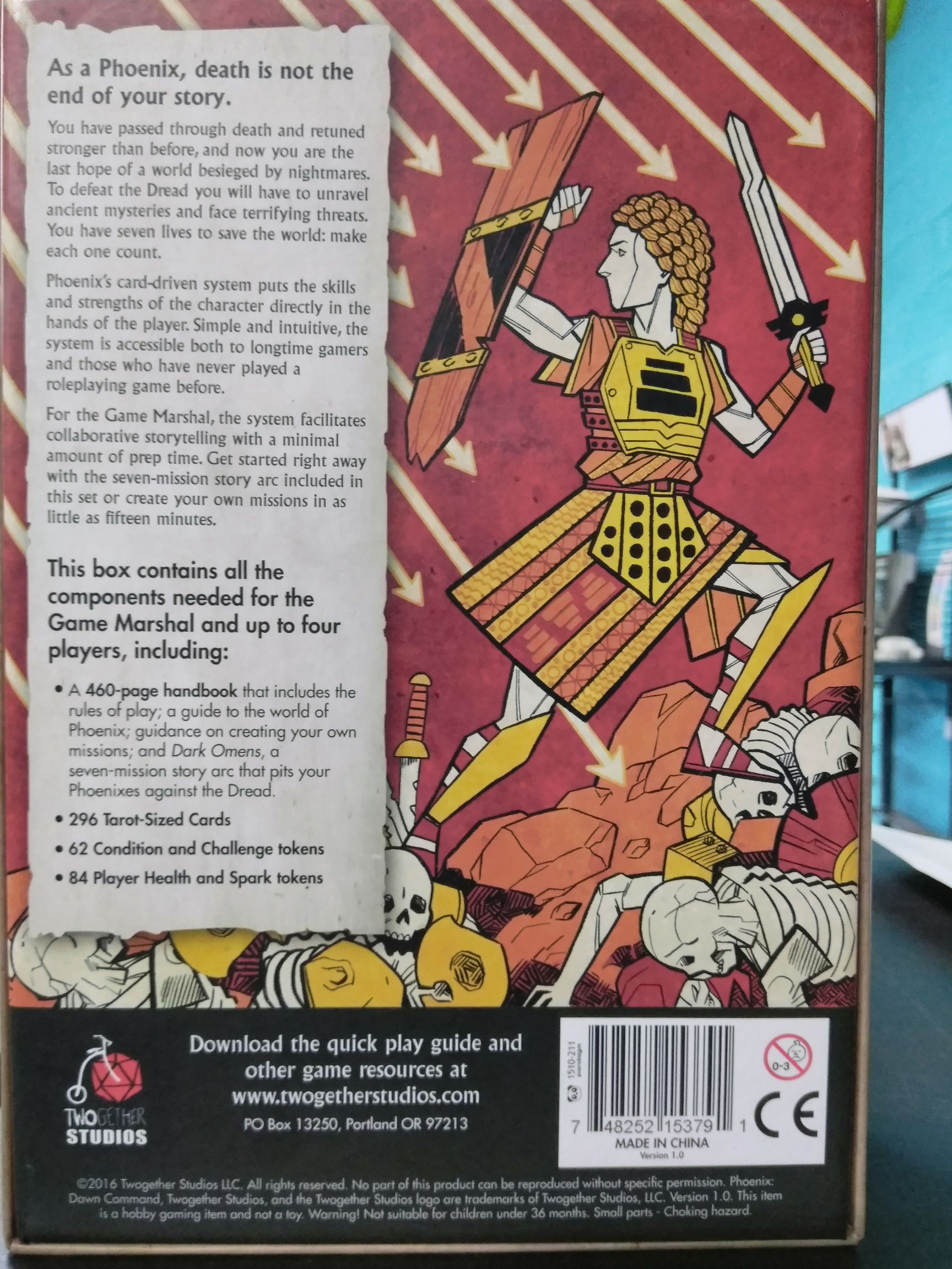 PHOENIX Dawn Command  (2-5) board game collectible [Barcode 748252153791] - Main Image 2