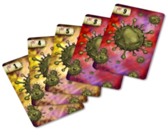 Virulence An Infectious Card Game  (2-5) board game collectible [Barcode 748252187642] - Main Image 2