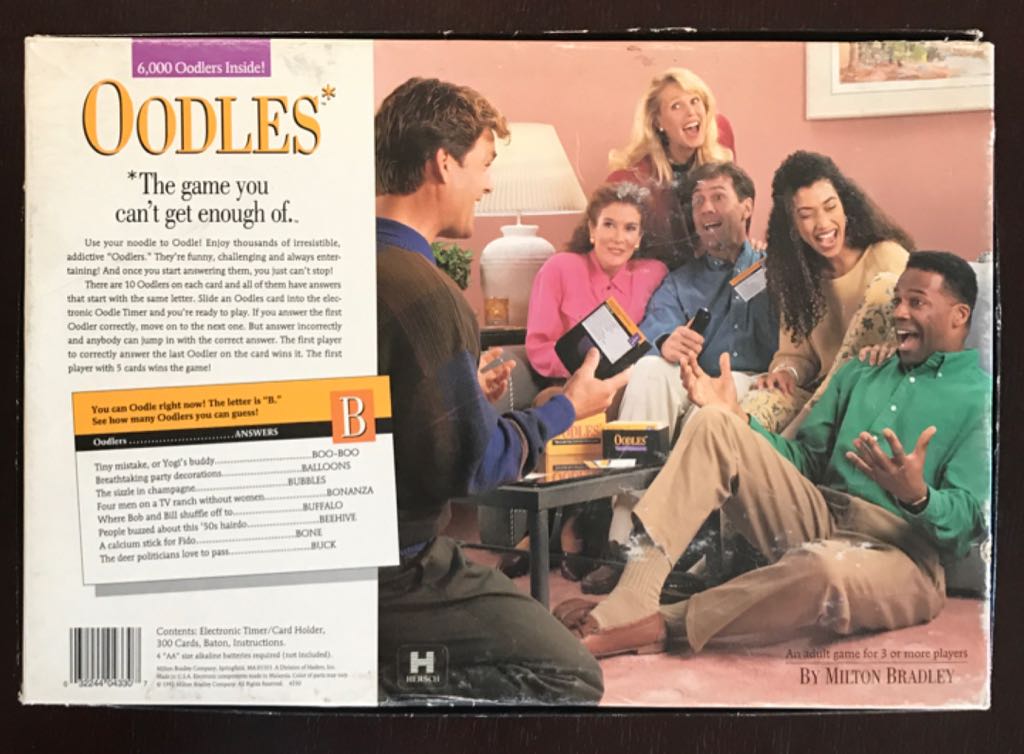 Oodles  (3+) board game collectible [Barcode 032244043307] - Main Image 2