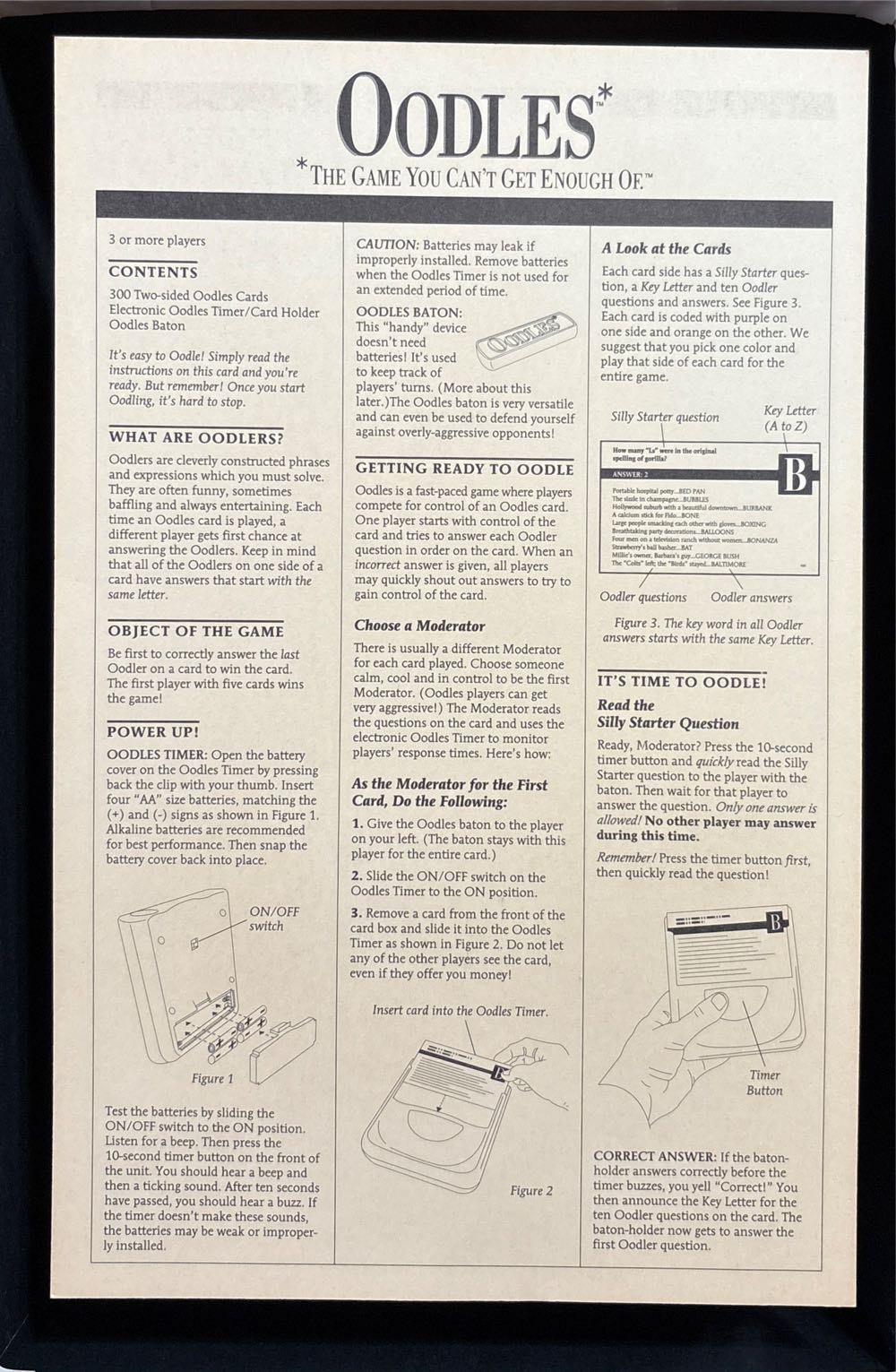 Oodles  (3+) board game collectible [Barcode 032244043307] - Main Image 4