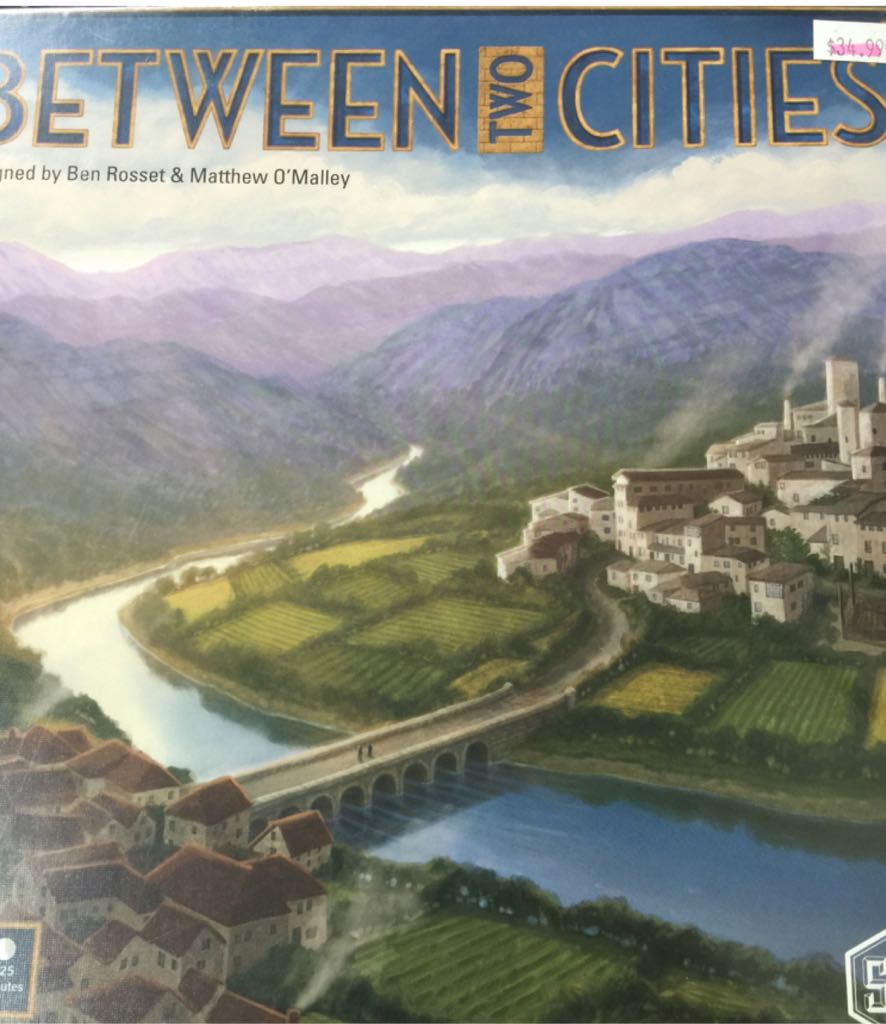 Between Two Cities  (3-7) board game collectible [Barcode 748252980410] - Main Image 1