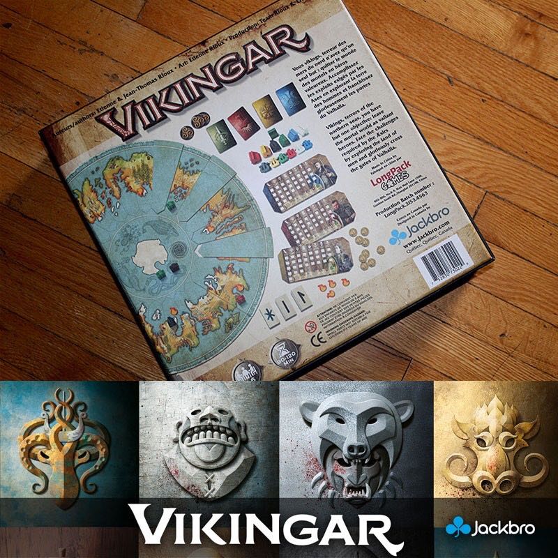 Vikingar  (2-6) board game collectible [Barcode 752830730229] - Main Image 2