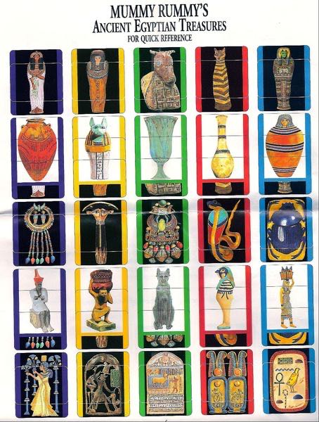 Mummy Rummy  (2-5) board game collectible [Barcode 759751002015] - Main Image 3