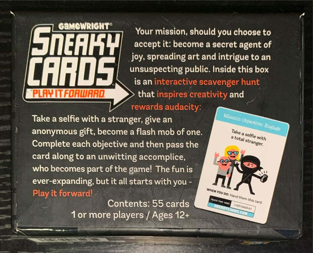 Sneaky Cards  (1+) board game collectible [Barcode 759751003517] - Main Image 2