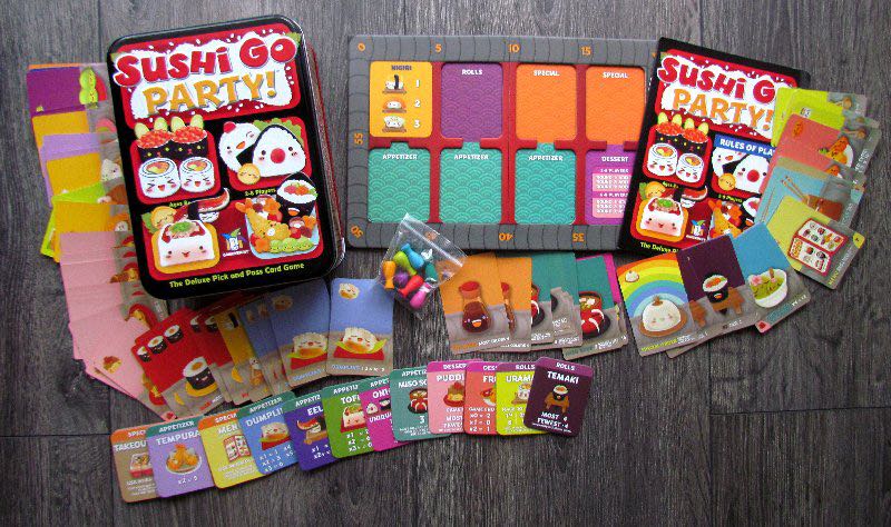 Sushi Go Party  (8) board game collectible [Barcode 759751004194] - Main Image 3