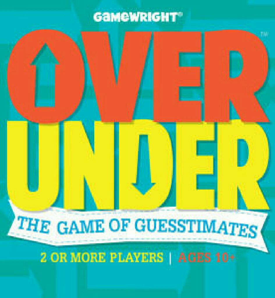 Over Under  (2-99) board game collectible [Barcode 759751011055] - Main Image 1