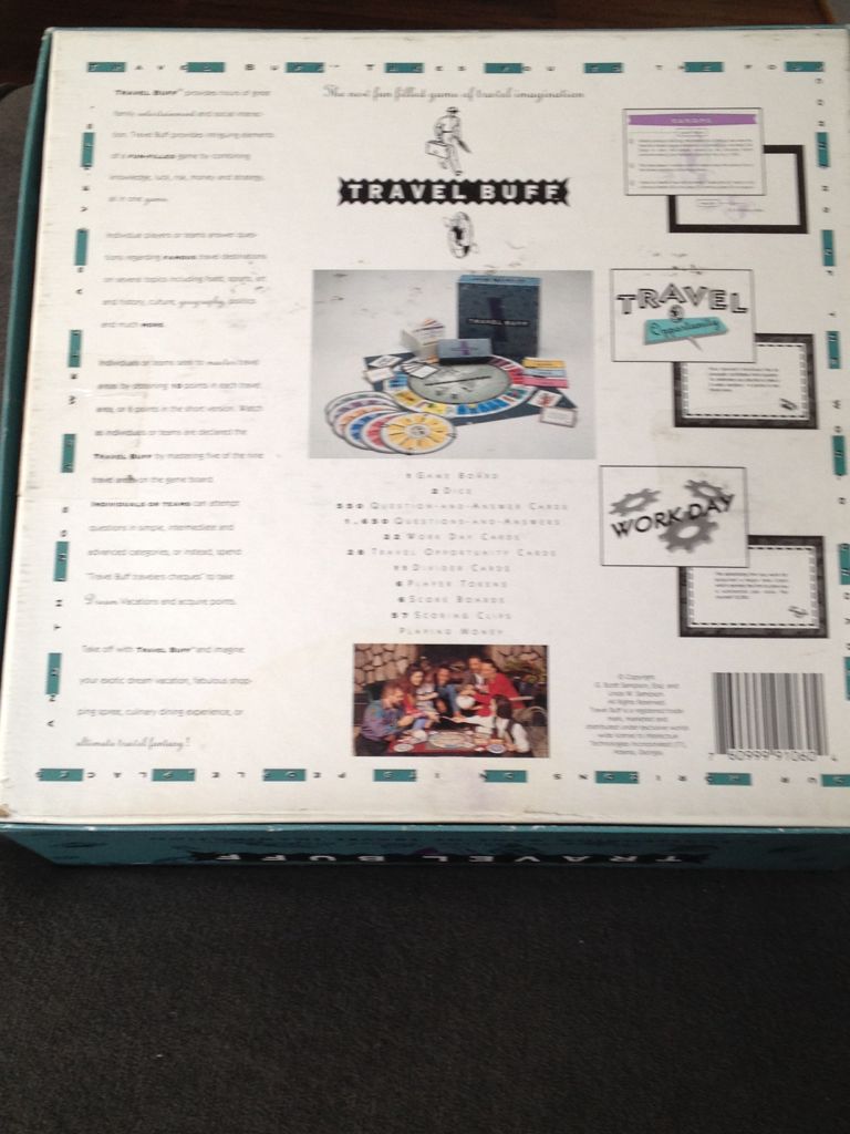 Travel Buff  (2-6) board game collectible [Barcode 760999910604] - Main Image 2