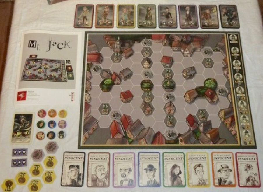Mr. Jack  (2) board game collectible [Barcode 7612577001002] - Main Image 2