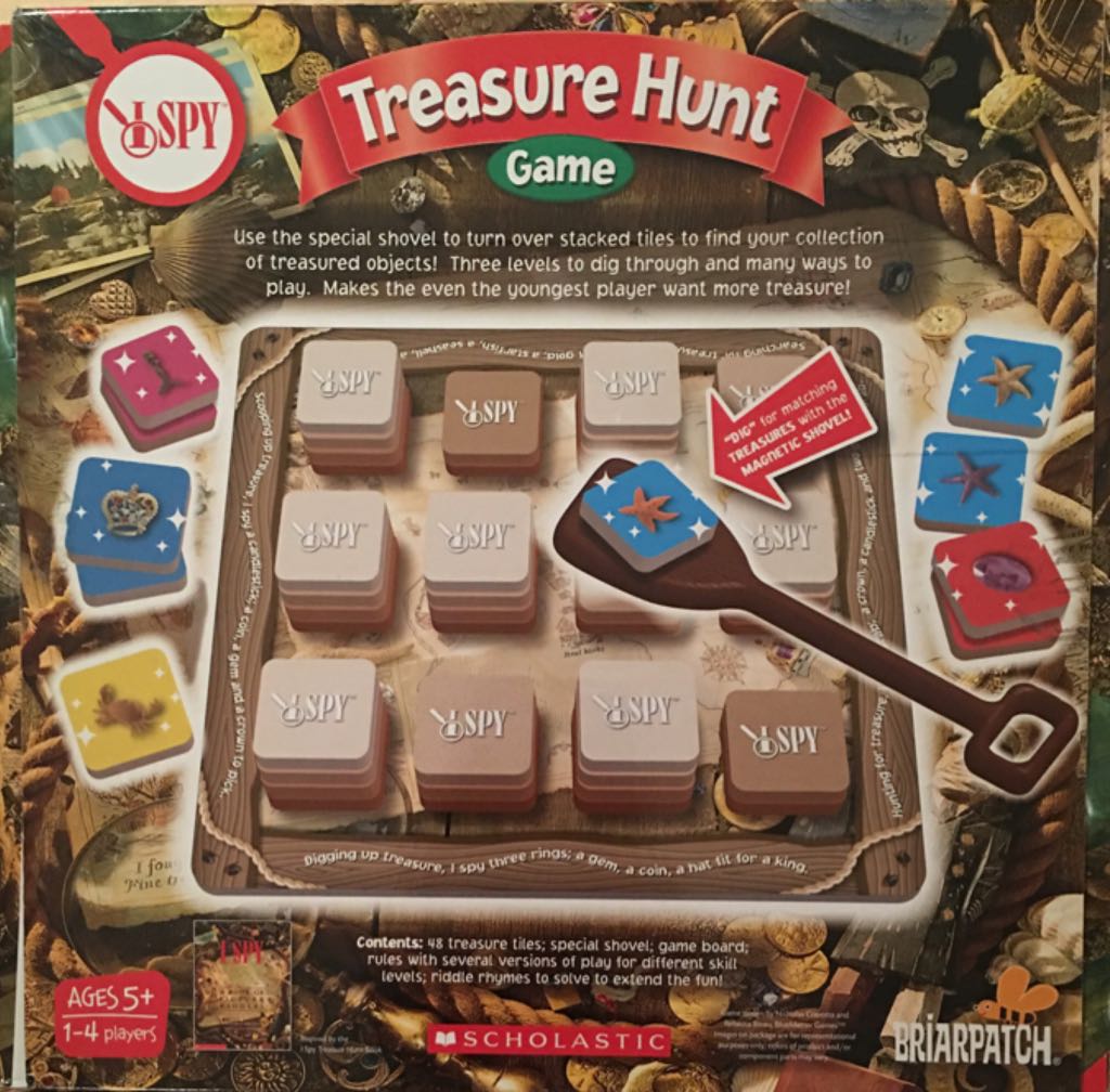 I Spy : Treasure Hunt Game  (1-4) board game collectible [Barcode 761707061571] - Main Image 2