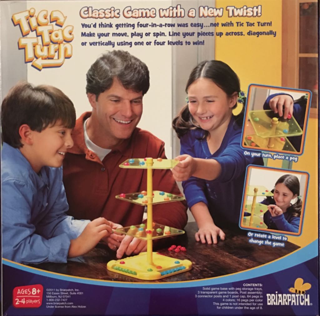 Tic Tac Turn  (2-4) board game collectible [Barcode 761707801030] - Main Image 2