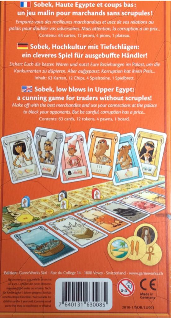 Sobek  (2-4) board game collectible [Barcode 7640131630085] - Main Image 2