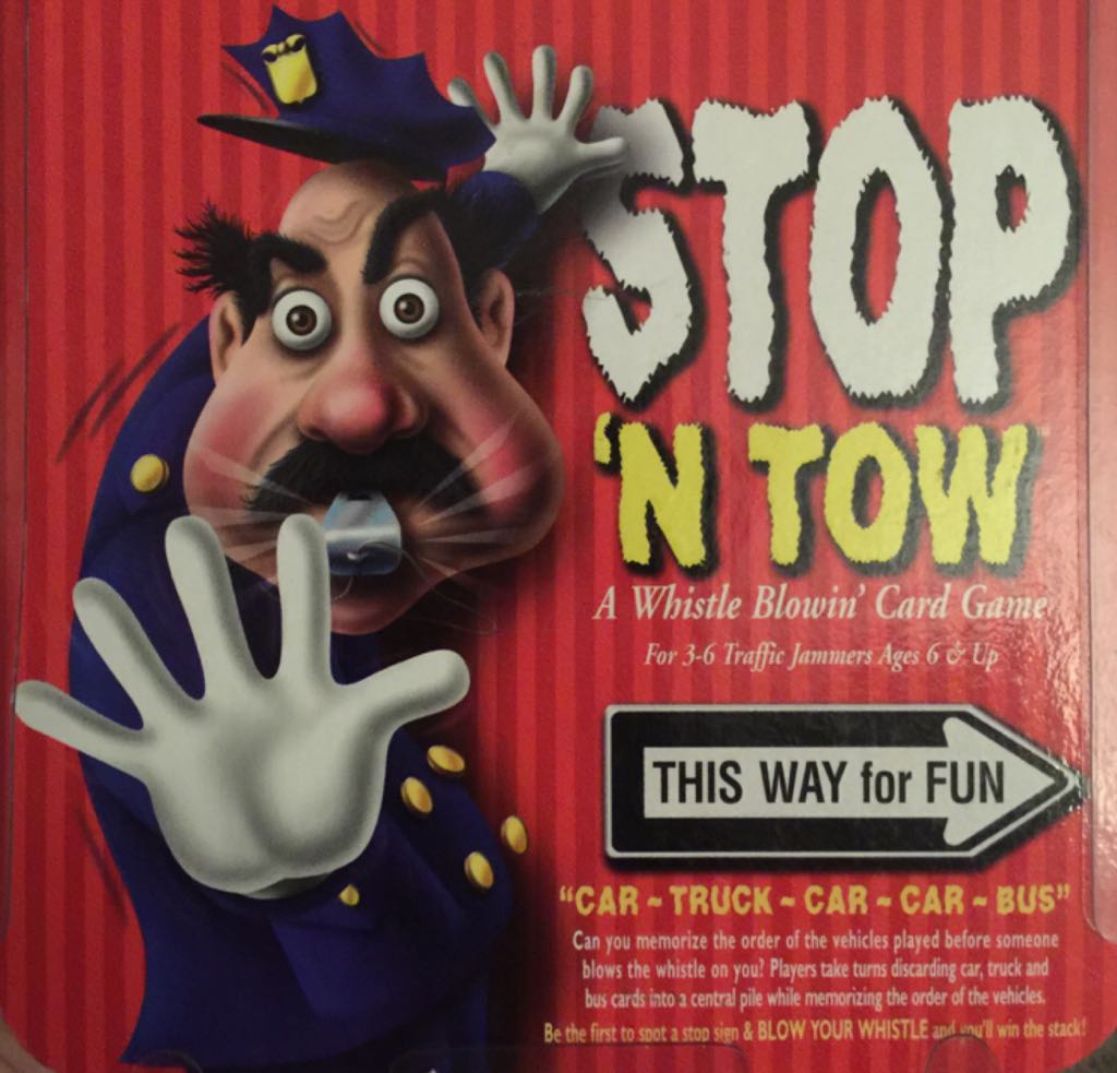 Stop ’n Tow  (6) board game collectible [Barcode 767787000127] - Main Image 2