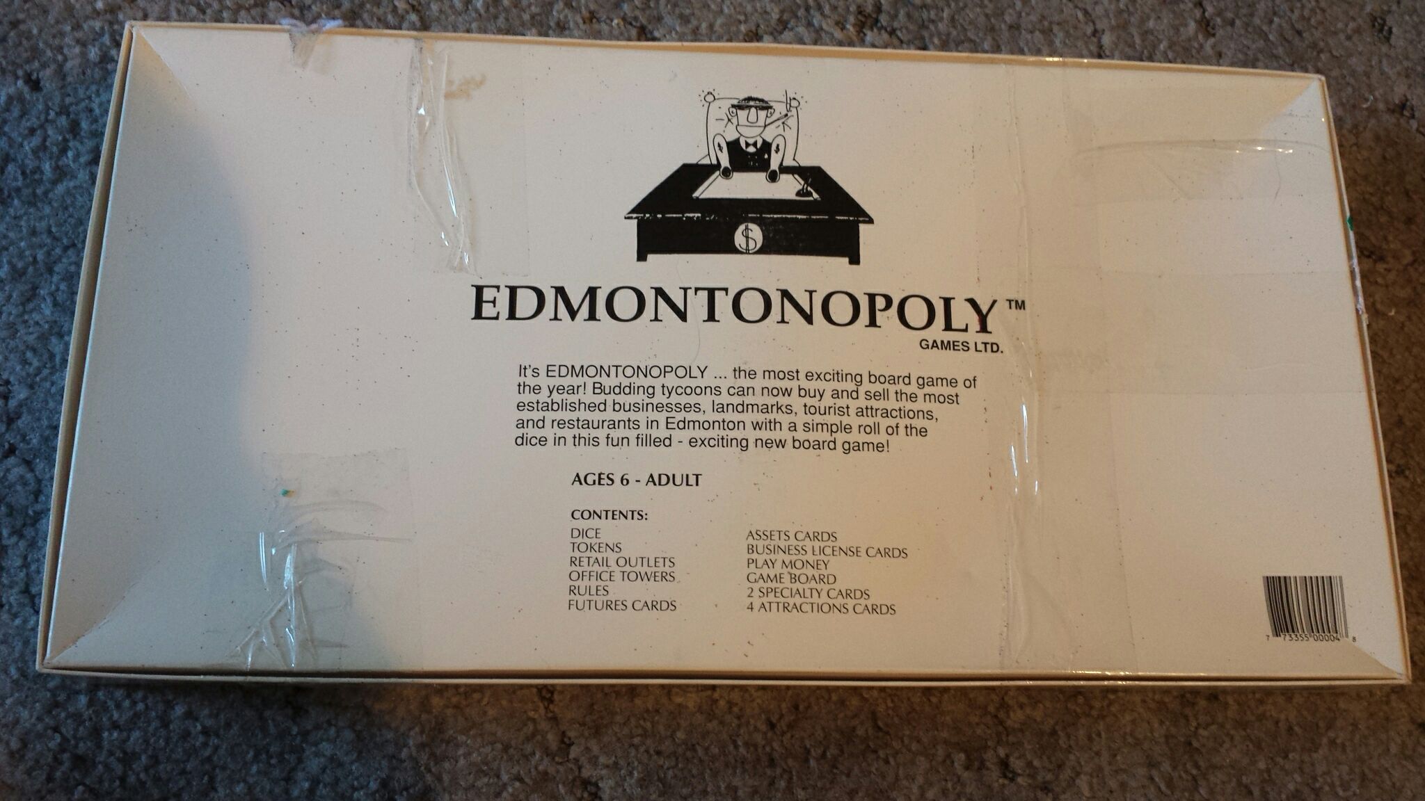 Edmontonopoly  board game collectible [Barcode 773355000048] - Main Image 2
