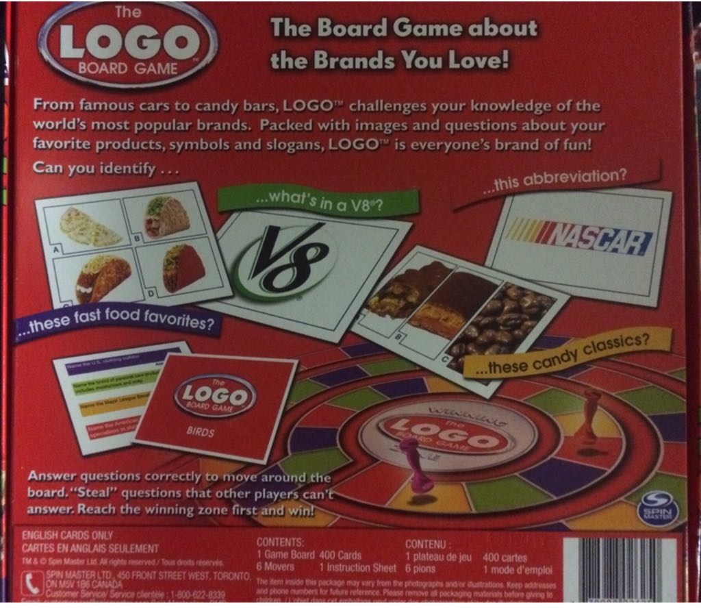 The Logo Board Game  (6) board game collectible [Barcode 778988026250] - Main Image 2
