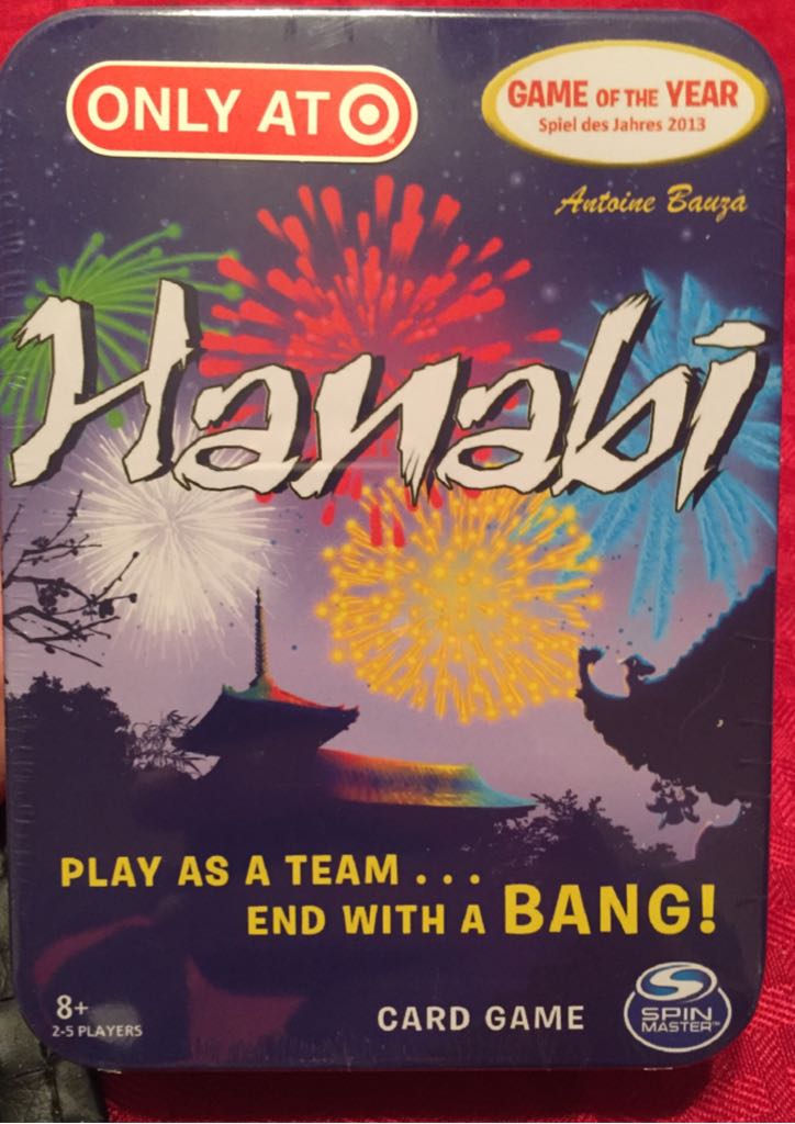 Hanabi  (2-5) board game collectible [Barcode 778988239339] - Main Image 1