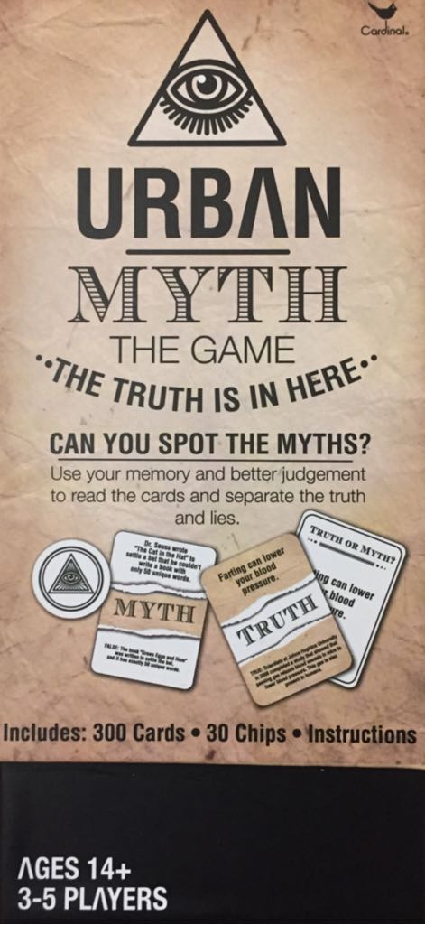 Urban Myth the Game  (3-5) board game collectible [Barcode 778988692714] - Main Image 2