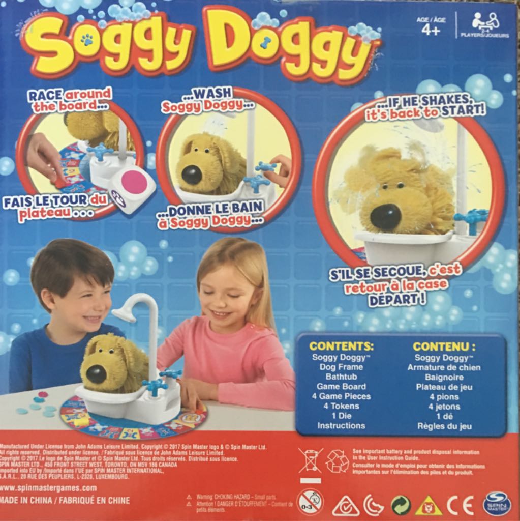 Soggy Doggy  (2-4) board game collectible [Barcode 778988697306] - Main Image 2