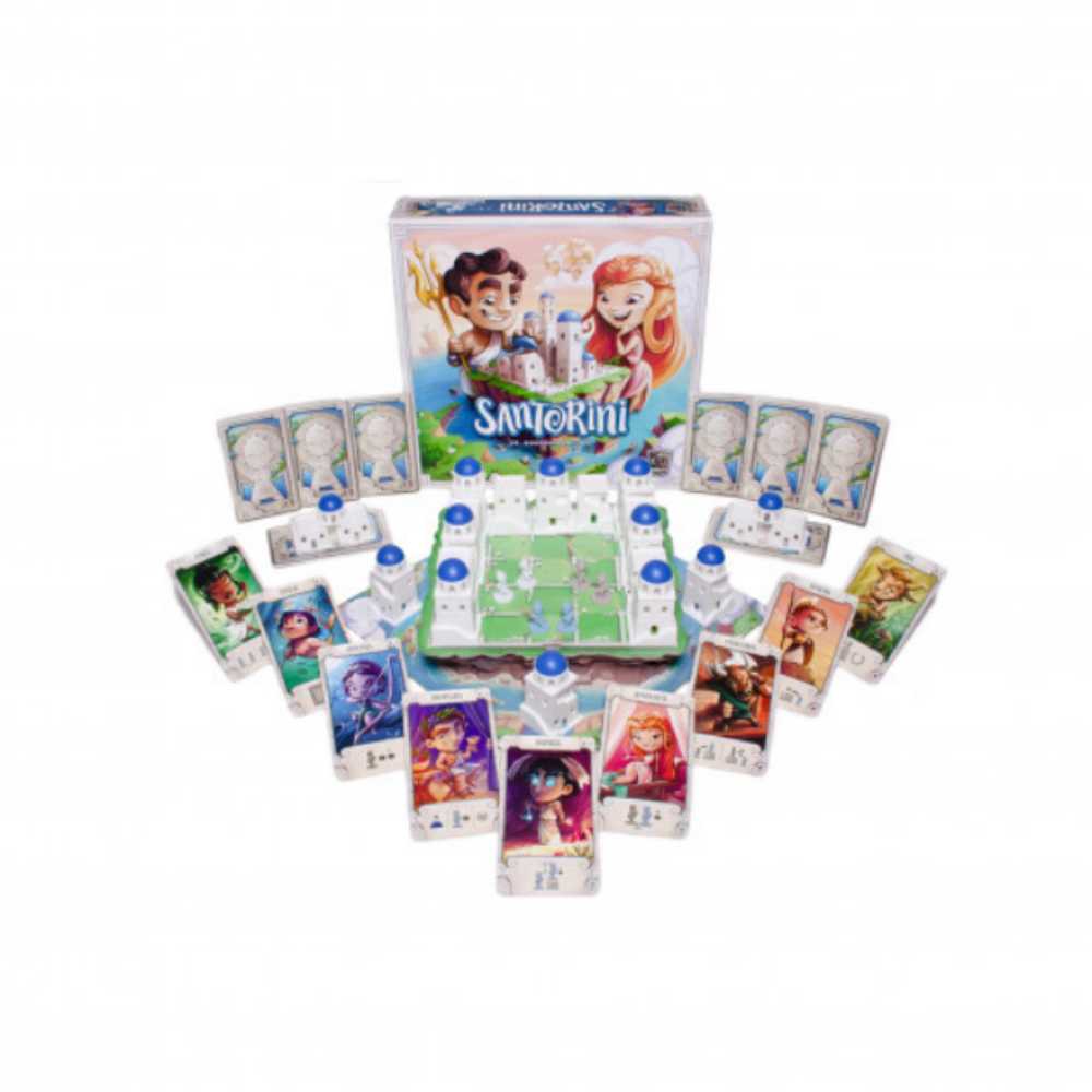 Santorini  (2-4) board game collectible [Barcode 778988711538] - Main Image 2