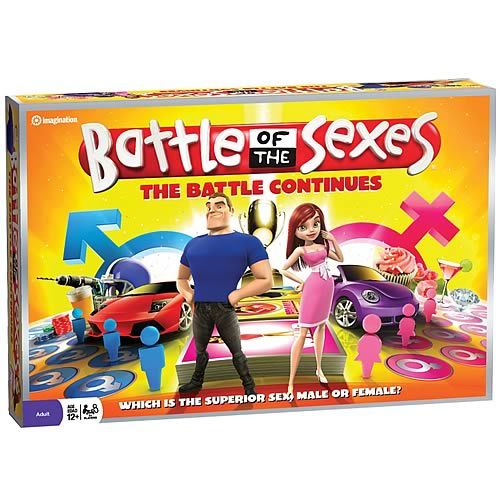Battle Of The Sexes  (2 Teams) board game collectible [Barcode 778988914533] - Main Image 1