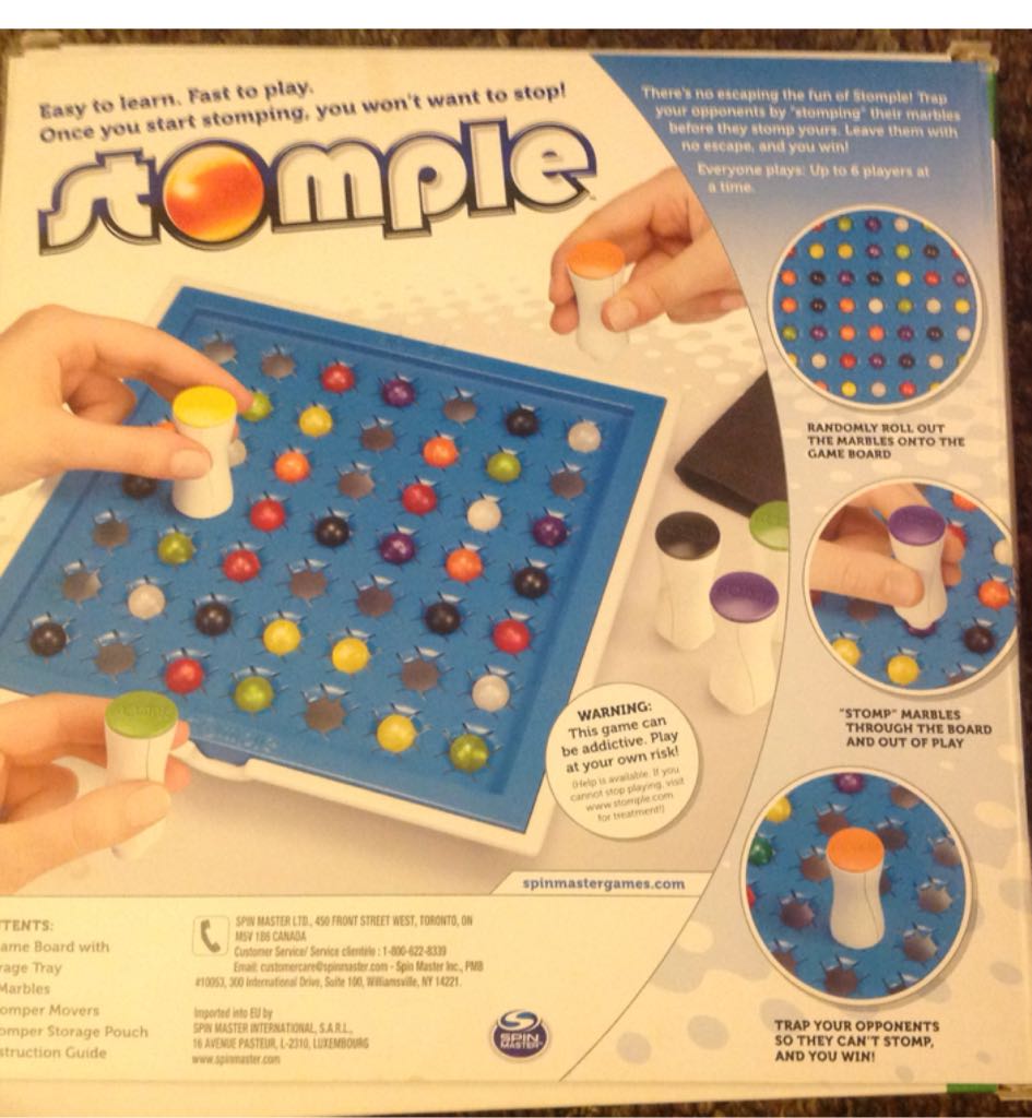 Stomple  board game collectible [Barcode 778988956434] - Main Image 2