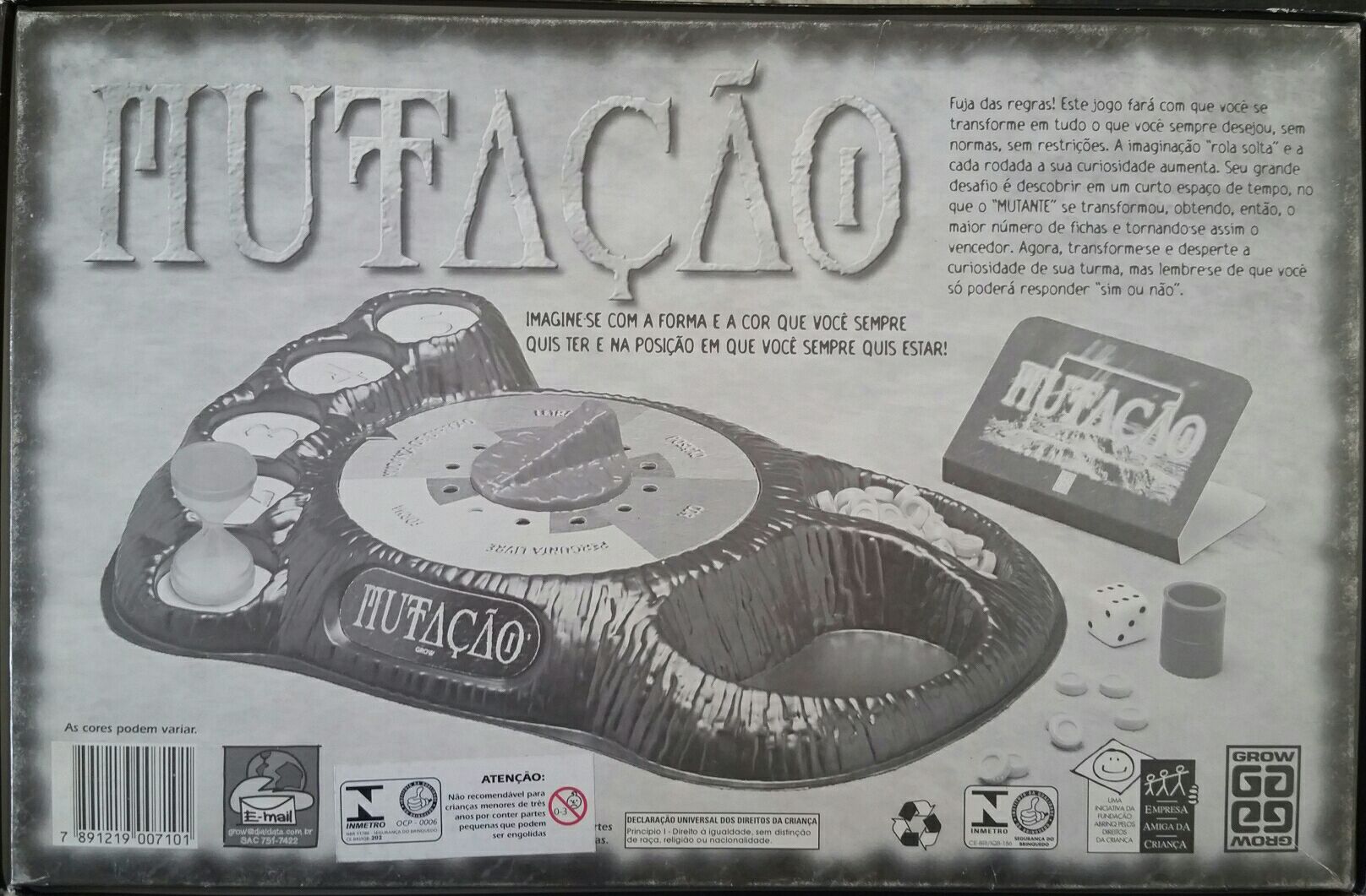 Mutação  (2+) board game collectible [Barcode 7891219007101] - Main Image 2