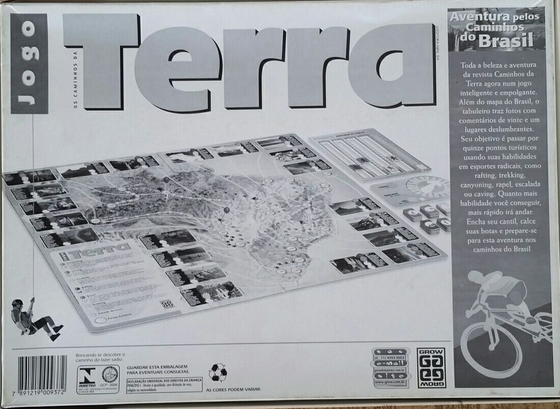 Terra Aventuras pelos Caminhos do Brasil  (6) board game collectible [Barcode 7891219009372] - Main Image 2