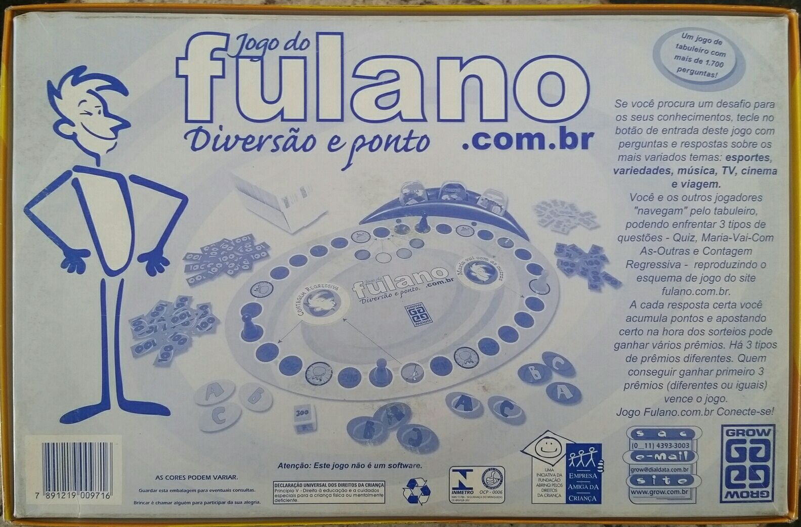 Fulano.com.br  (2+4) board game collectible [Barcode 7891219009716] - Main Image 2
