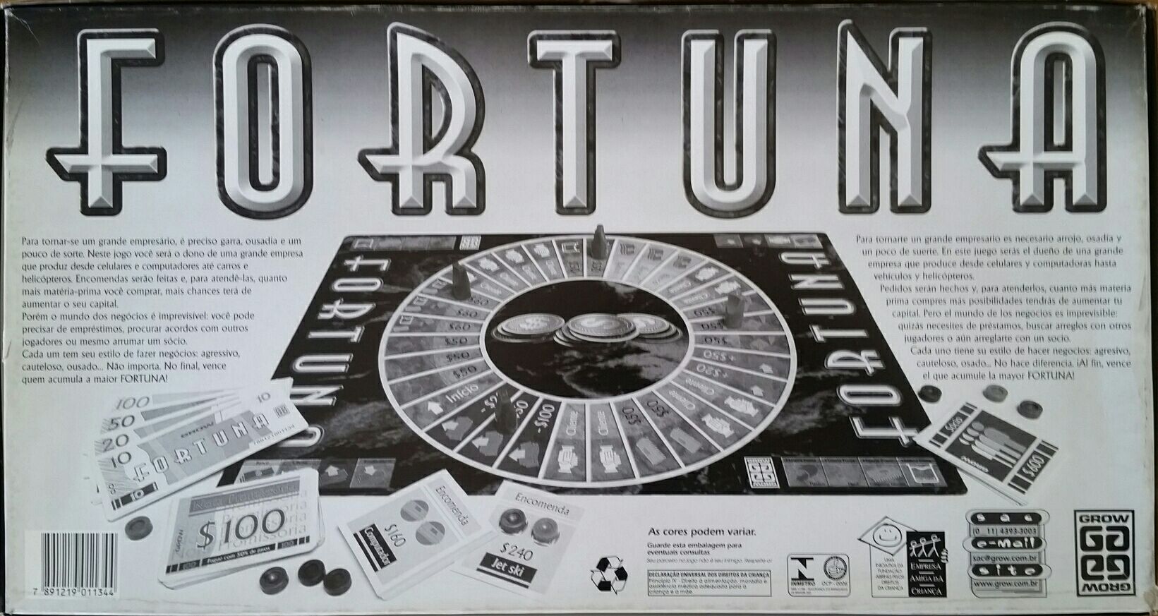 Fortuna  (2-4) board game collectible [Barcode 7891219011344] - Main Image 2
