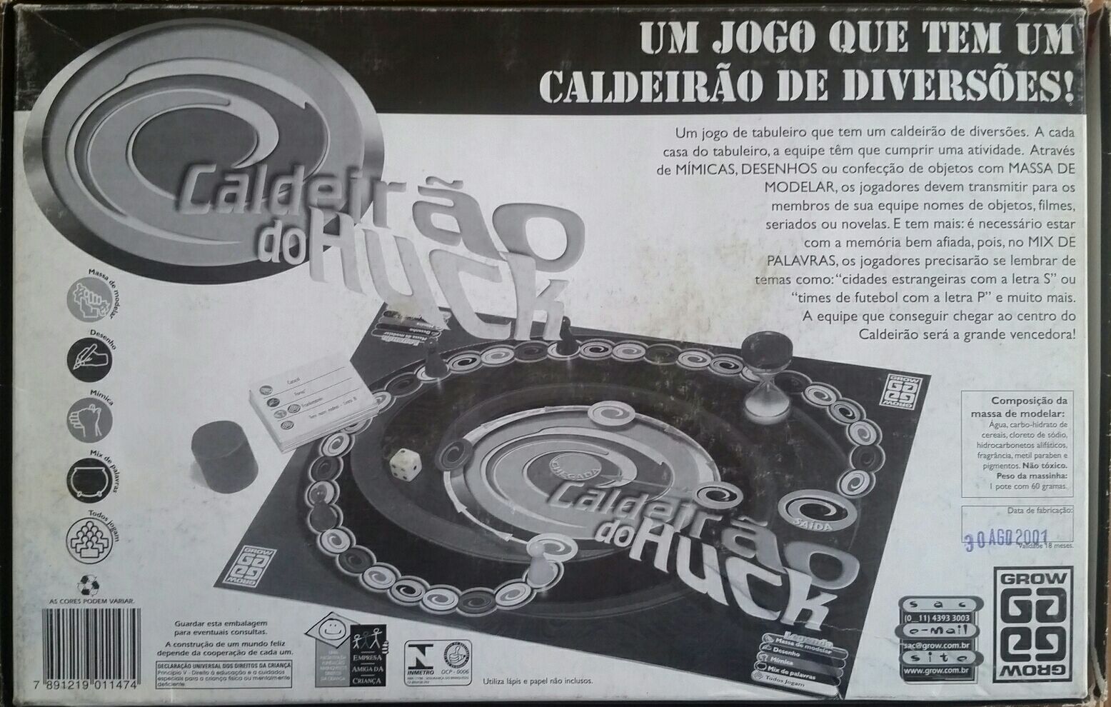 Caldeirão do Huck  (4+) board game collectible [Barcode 7891219011474] - Main Image 2