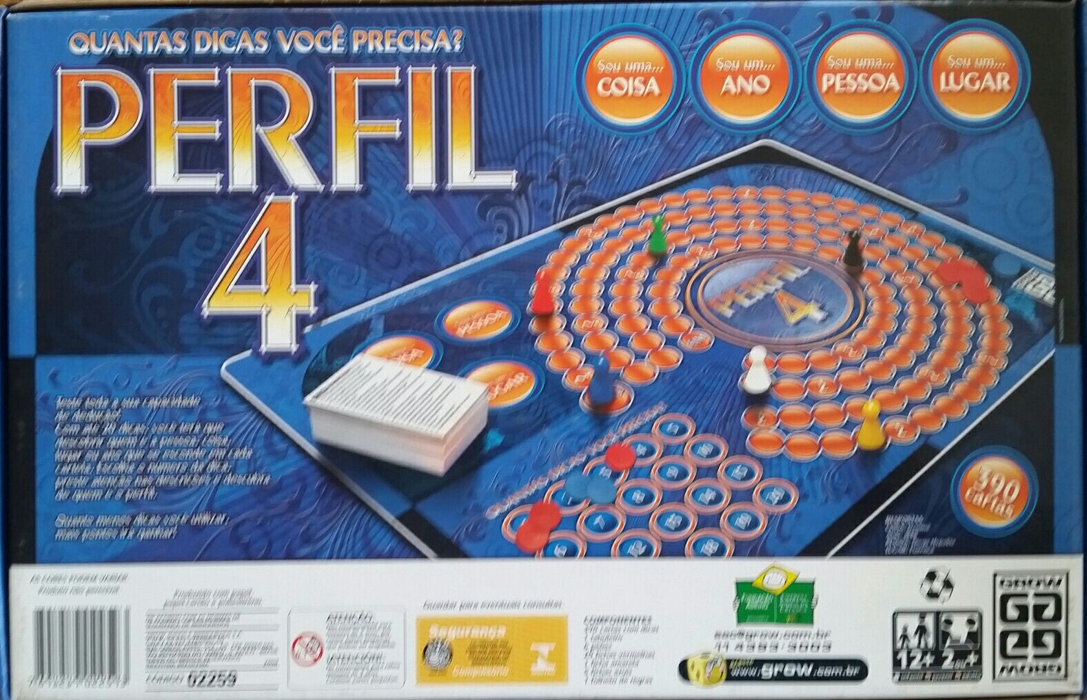 Perfil 4  (2+) board game collectible [Barcode 7891219022593] - Main Image 2