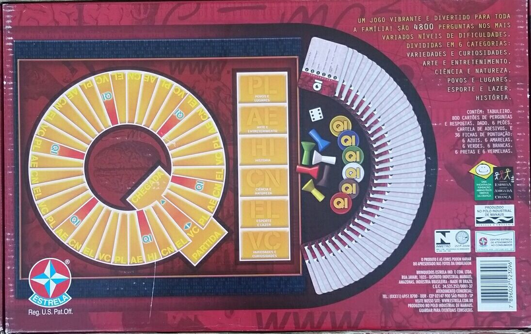 QI  (6) board game collectible [Barcode 7896027523096] - Main Image 2