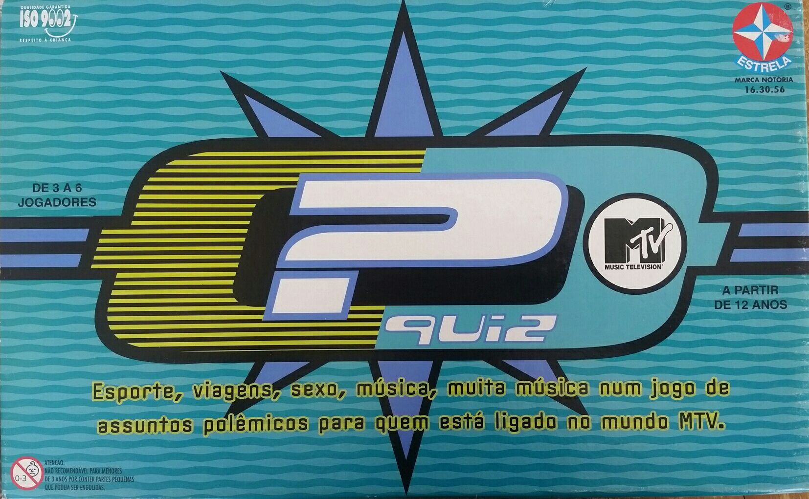 Quiz MTV  board game collectible [Barcode 7896027523188] - Main Image 1