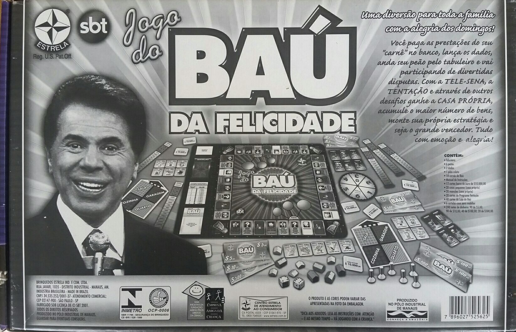 Baú da Felicidade  board game collectible [Barcode 7896027525625] - Main Image 2