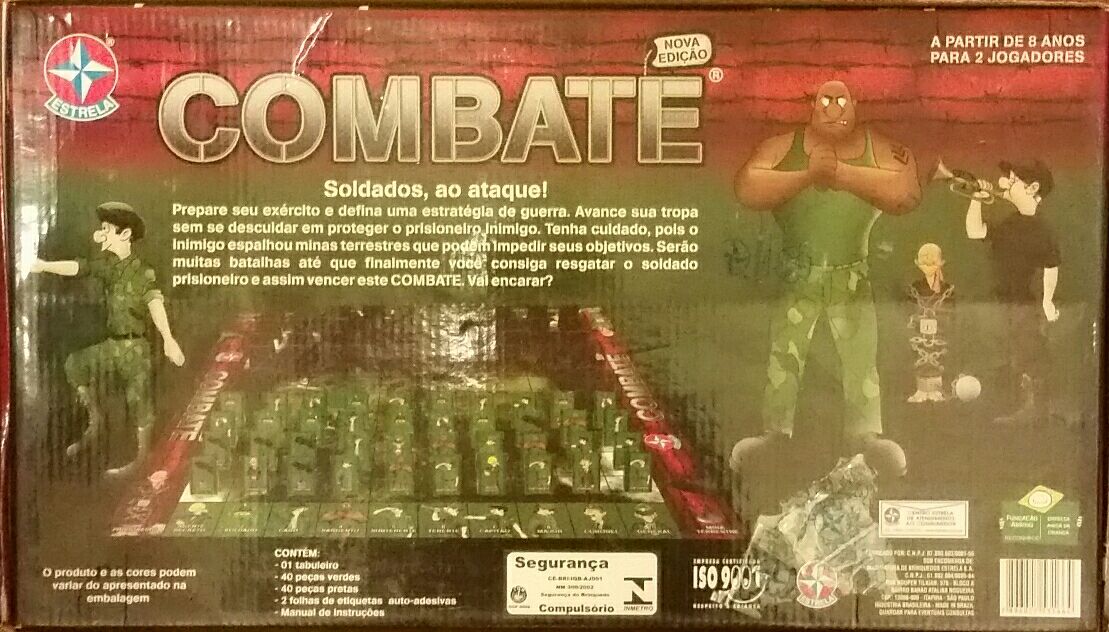 Combate  (2) board game collectible [Barcode 7896027531664] - Main Image 2